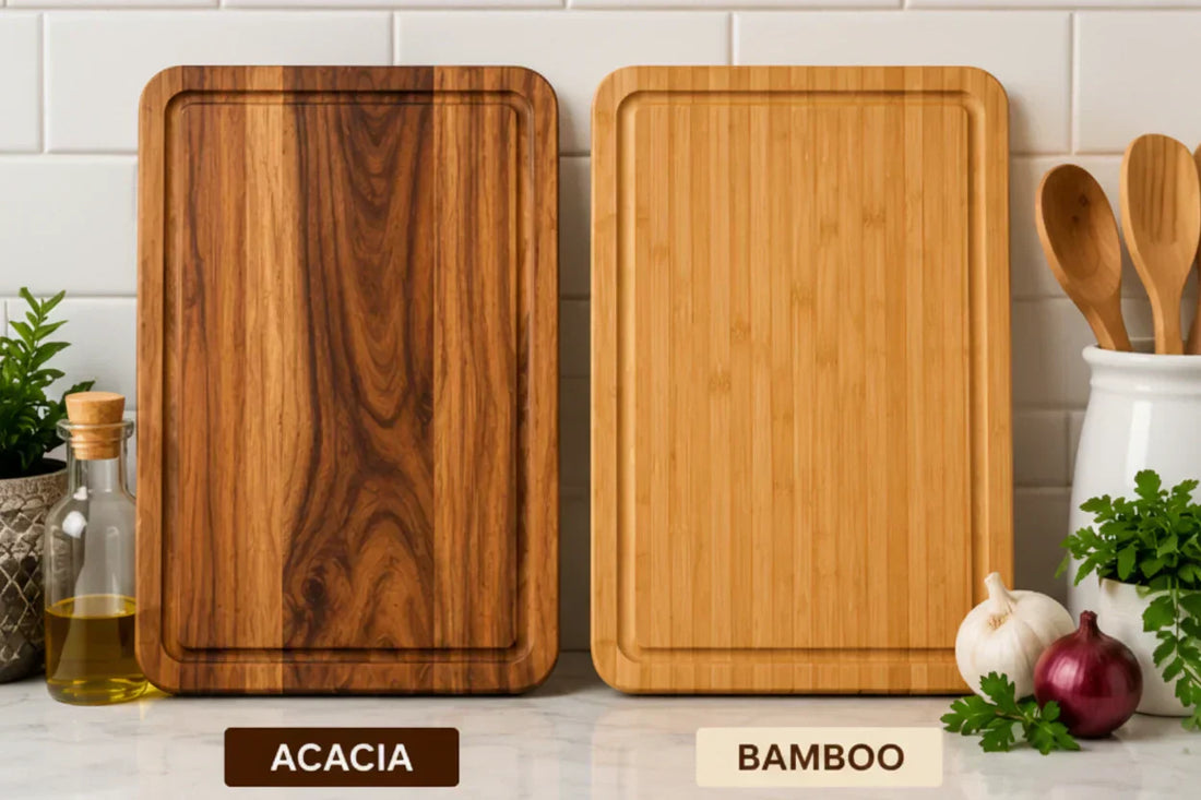 Acacia Wood vs Bamboo Cutting Board: Which Is Better for Personalized Gifts?