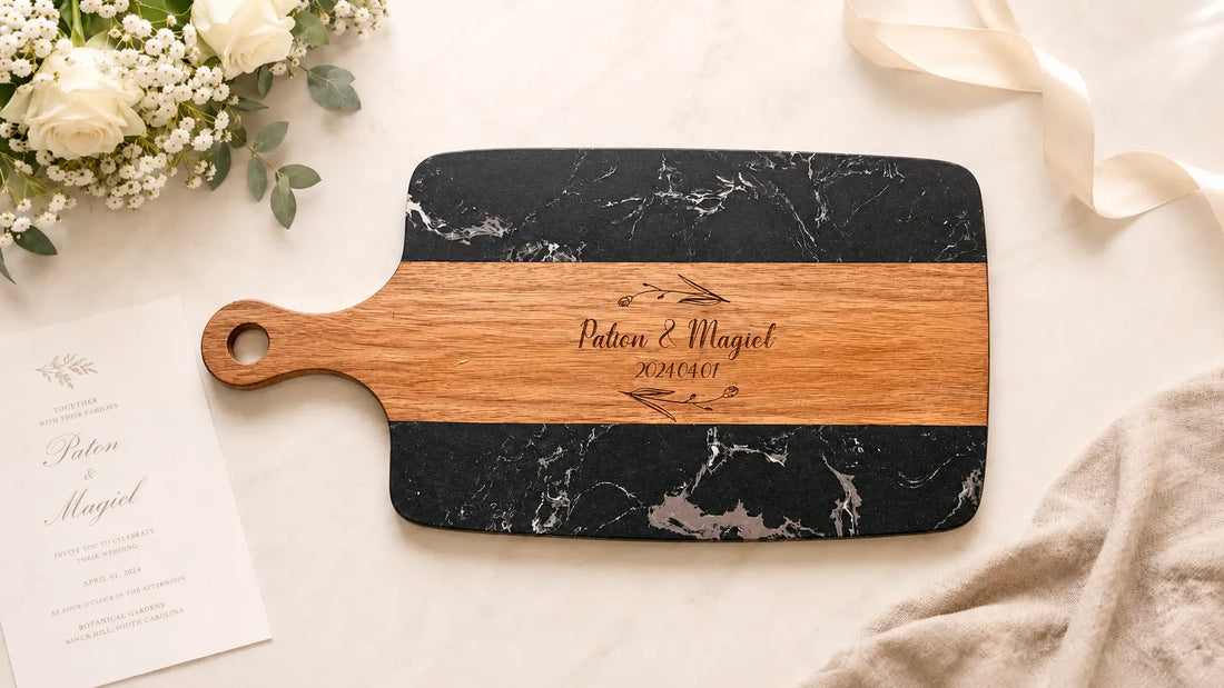Best Personalized Cutting Board Wedding Gifts for Newlyweds