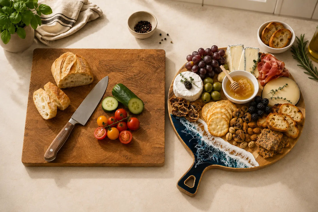 Charcuterie Board vs Cutting Board: What’s the Difference?