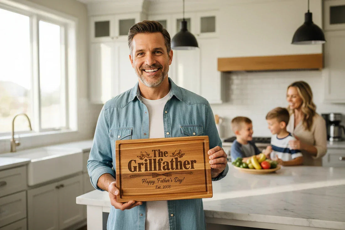 Father's Day Gifting: Best Personalized Cutting Board Ideas