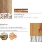 Personalized Marble and Wood Cutting Board with 4 Coasters Set