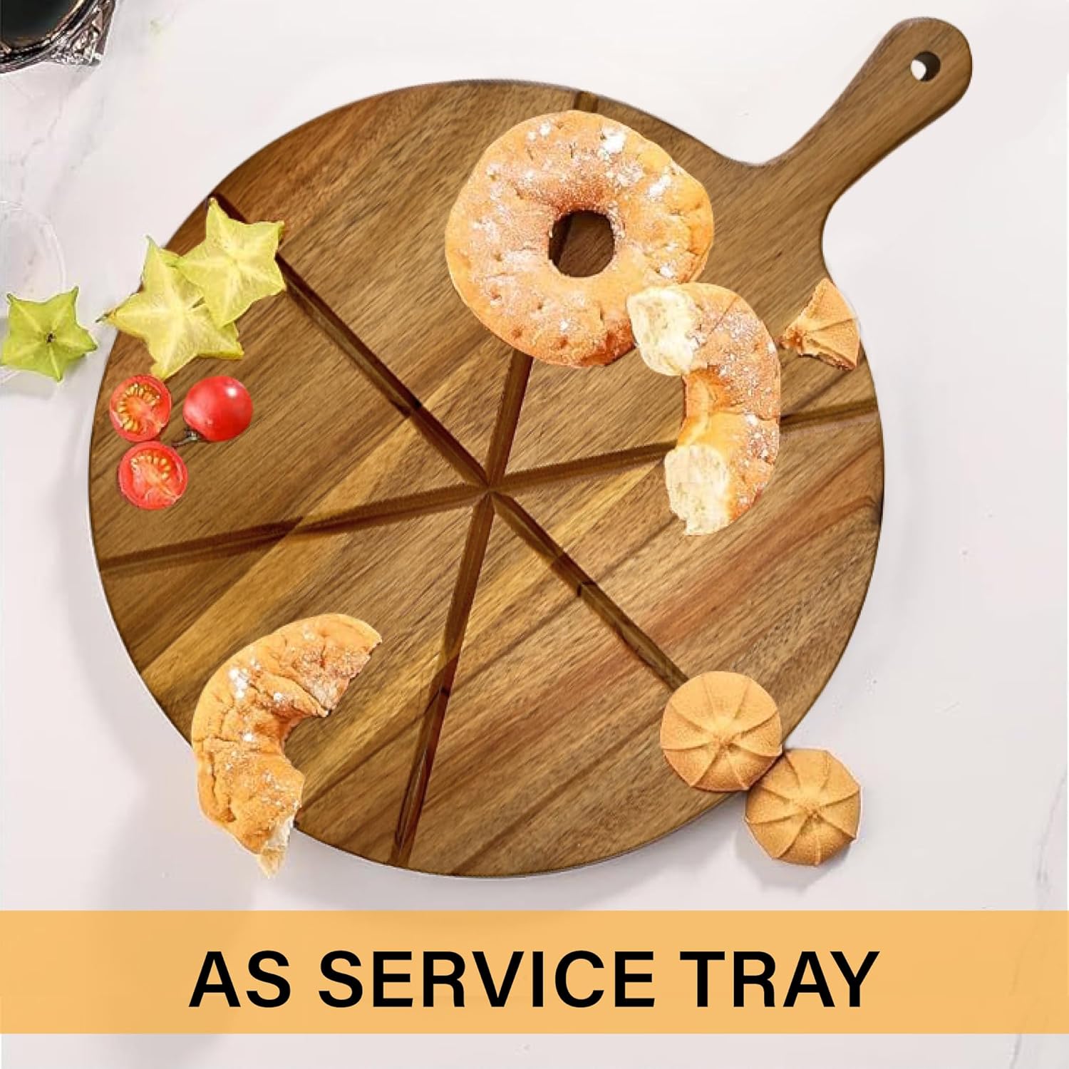 Personalized Wood Pizza Serving Board 13"