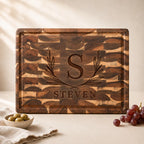 Custom Butcher Block and Engraved Serving Board