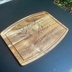 Personalized Milestone Anniversary Cutting Board