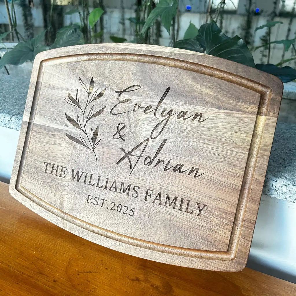 Personalized Mom’s Kitchen Cutting Board