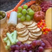 Personalized Bamboo Charcuterie Board with 3 Drawers & Tray