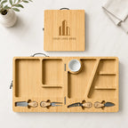 Custom Logo Folding Charcuterie Board Set