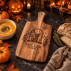 Halloween_cat_and_window_engraved_wooden_paddle_board_with_soup