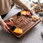 Personalized Halloween Steak Board with Family Name