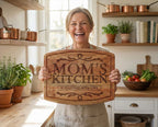 Personalized Mom’s Kitchen Cutting Board