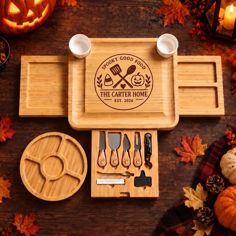Overhead_view_of_Halloween_spooky_good_food_expandable_board_in_dark_setting