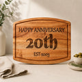 Personalized Milestone Anniversary Cutting Board