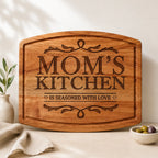 Personalized Mom’s Kitchen Cutting Board