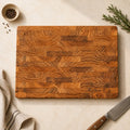 Personalized Teak Wood Family Cutting Board