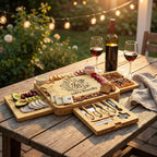 Personalized Family Charcuterie Board Gift Set