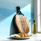 Personalized Meant To Be Charcuterie Board with Ocean Resin