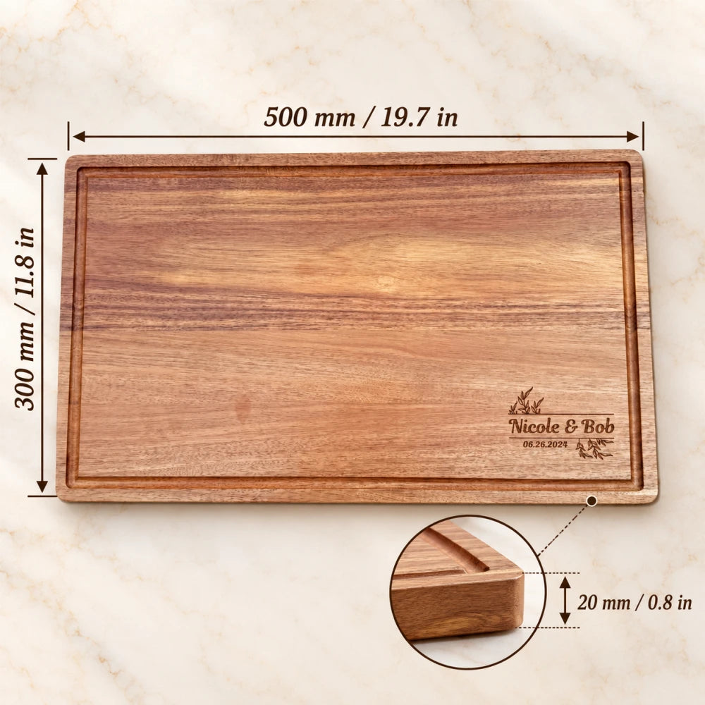 Size_and_dimensions_chart_for_wooden_steak_cutting_board