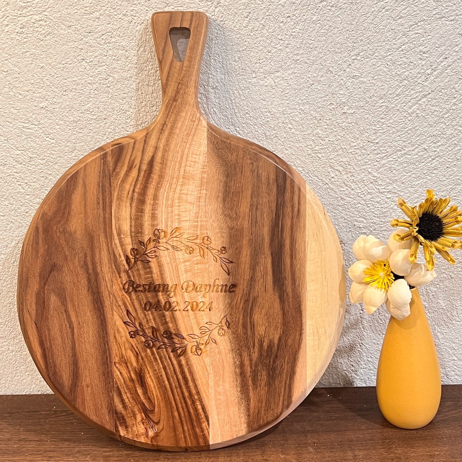 Personalized Family Pizza Serving Board