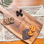 Personalized Charcuterie Board for Engagement Party Gift