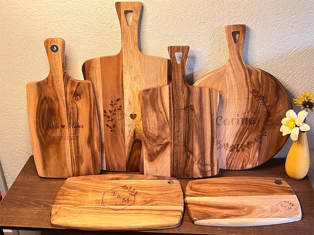 Personalized Charcuterie Board for Engagement Party Gift