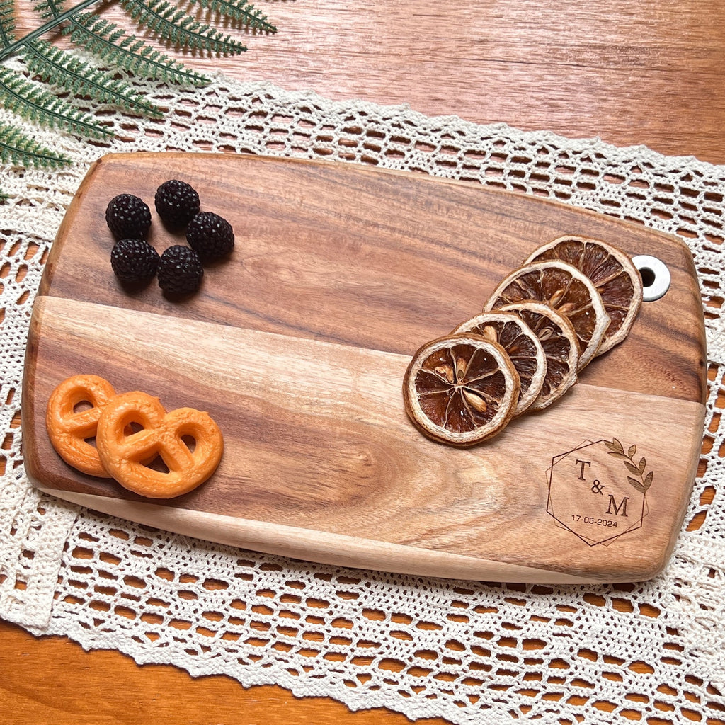 Personalized Charcuterie Board for Wedding Gift