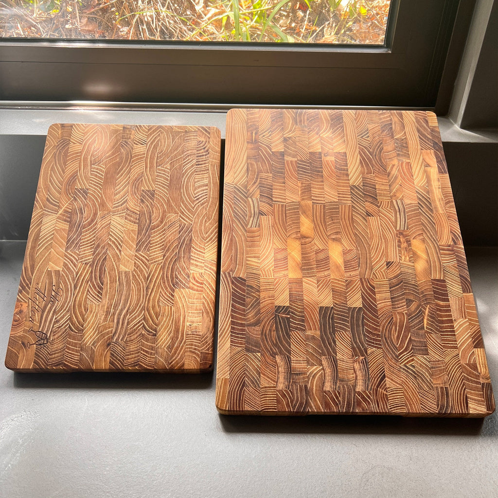 Personalized Teak Wood Family Cutting Board