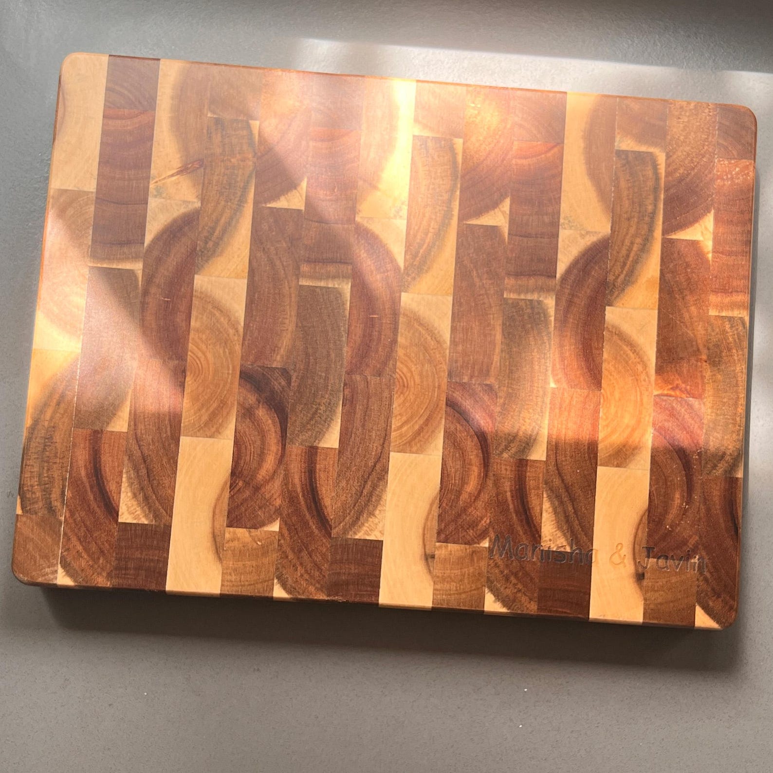 Personalized Non-Slip Cutting Board