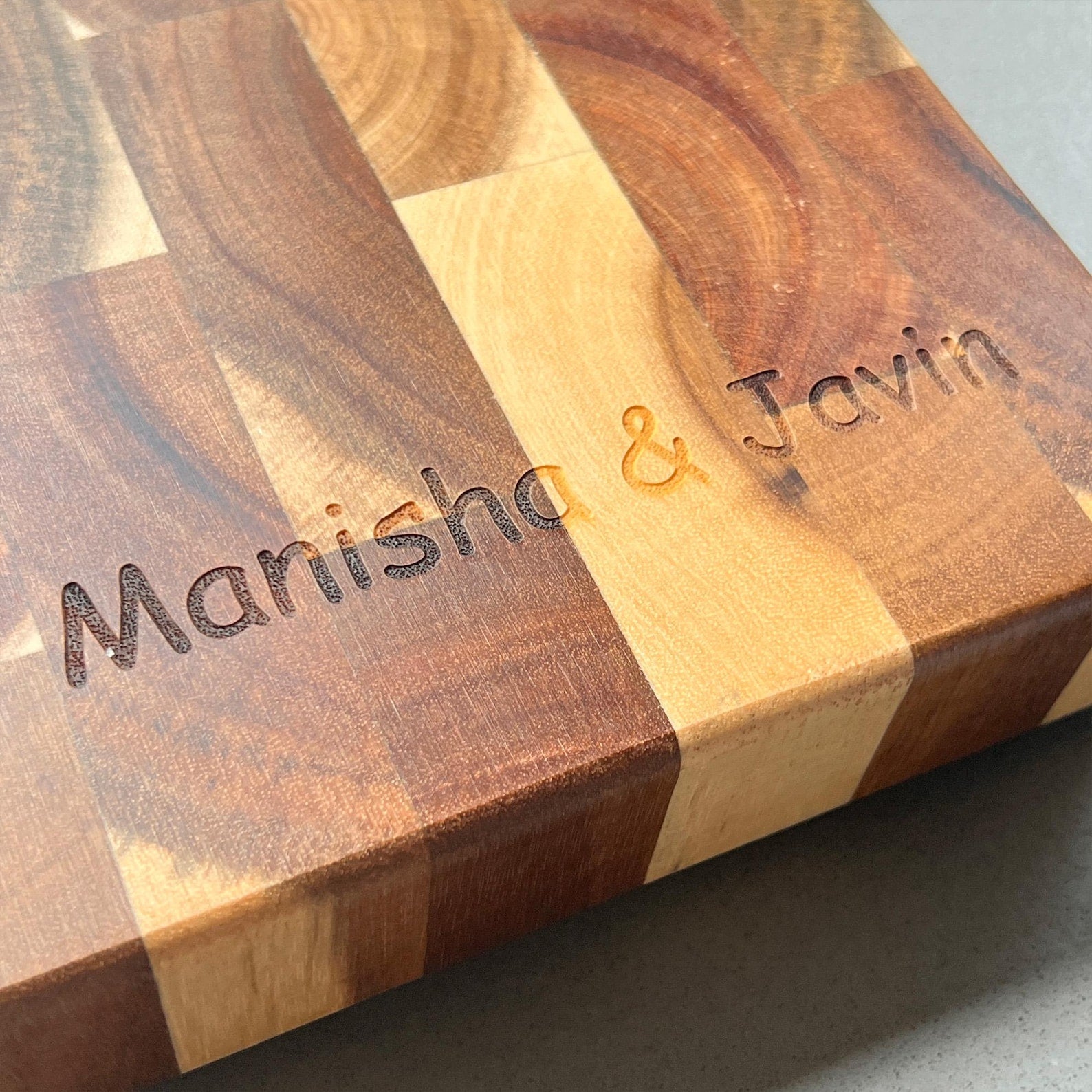 Personalized Non-Slip Cutting Board