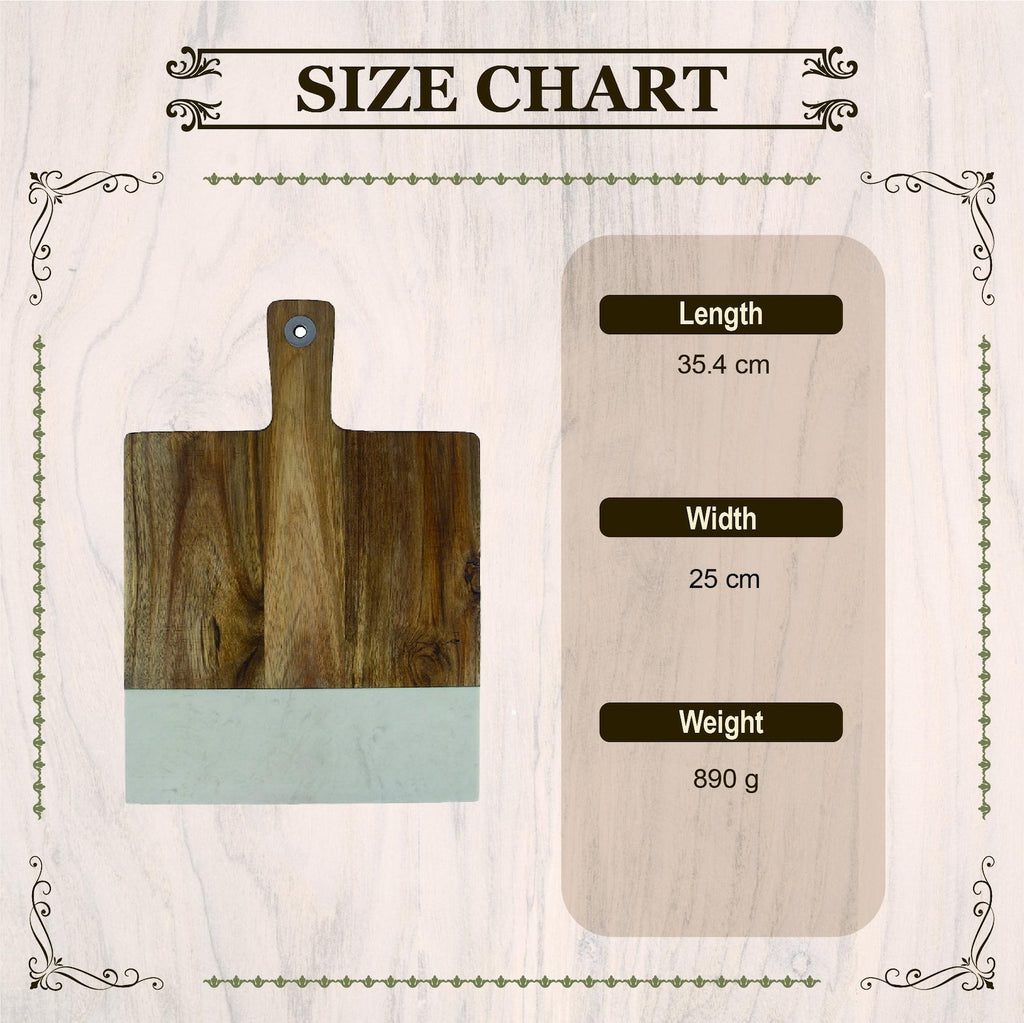 Personalized Marble & Acacia Charcuterie Board Gift Set with Engraved Coasters