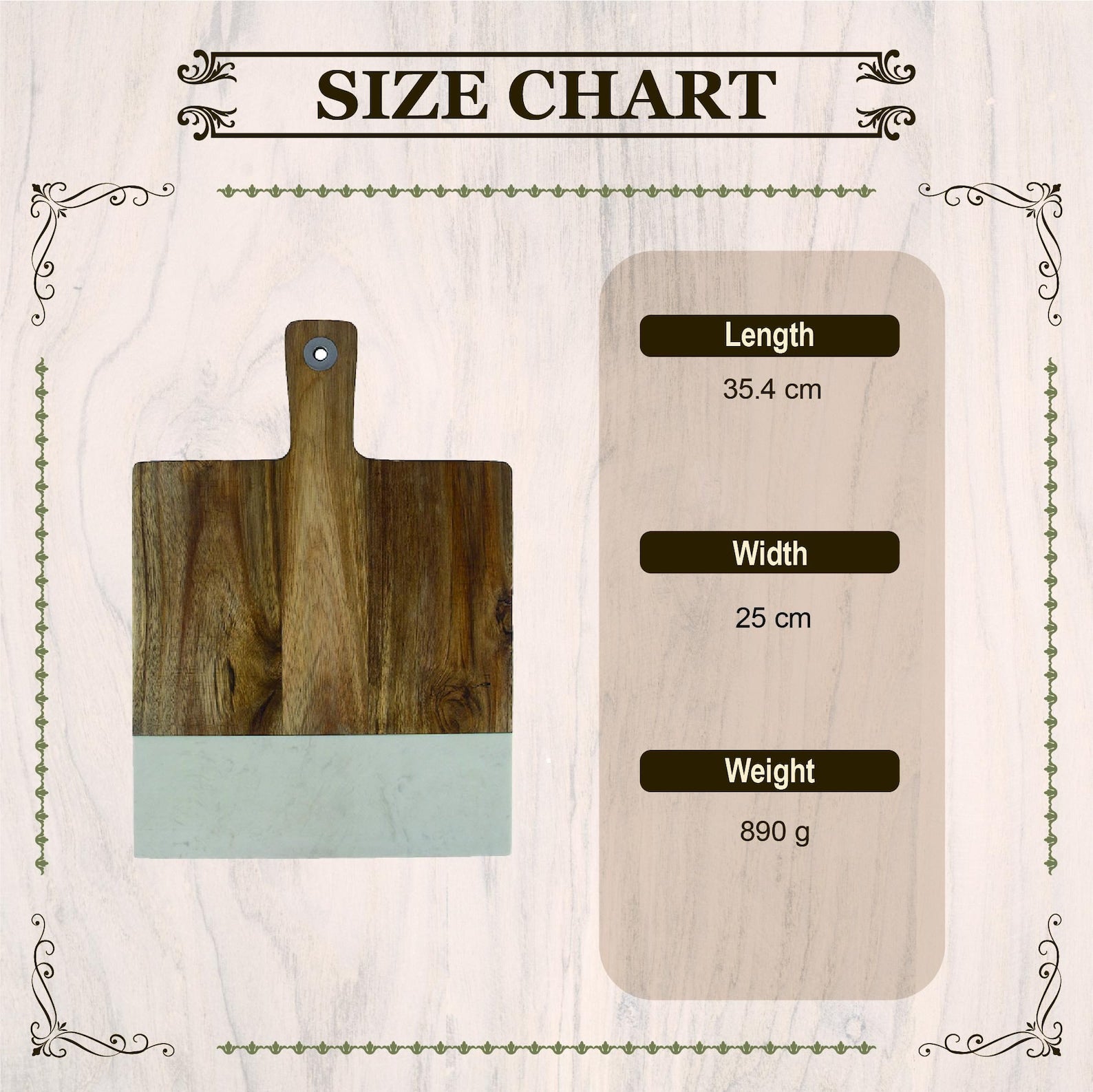 Personalized Marble & Acacia Charcuterie Board Gift Set with Engraved Coasters