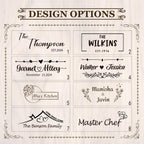 Personalized Non-Slip Cutting Board