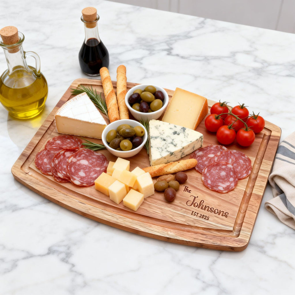 Personalized Anniversary Charcuterie Board