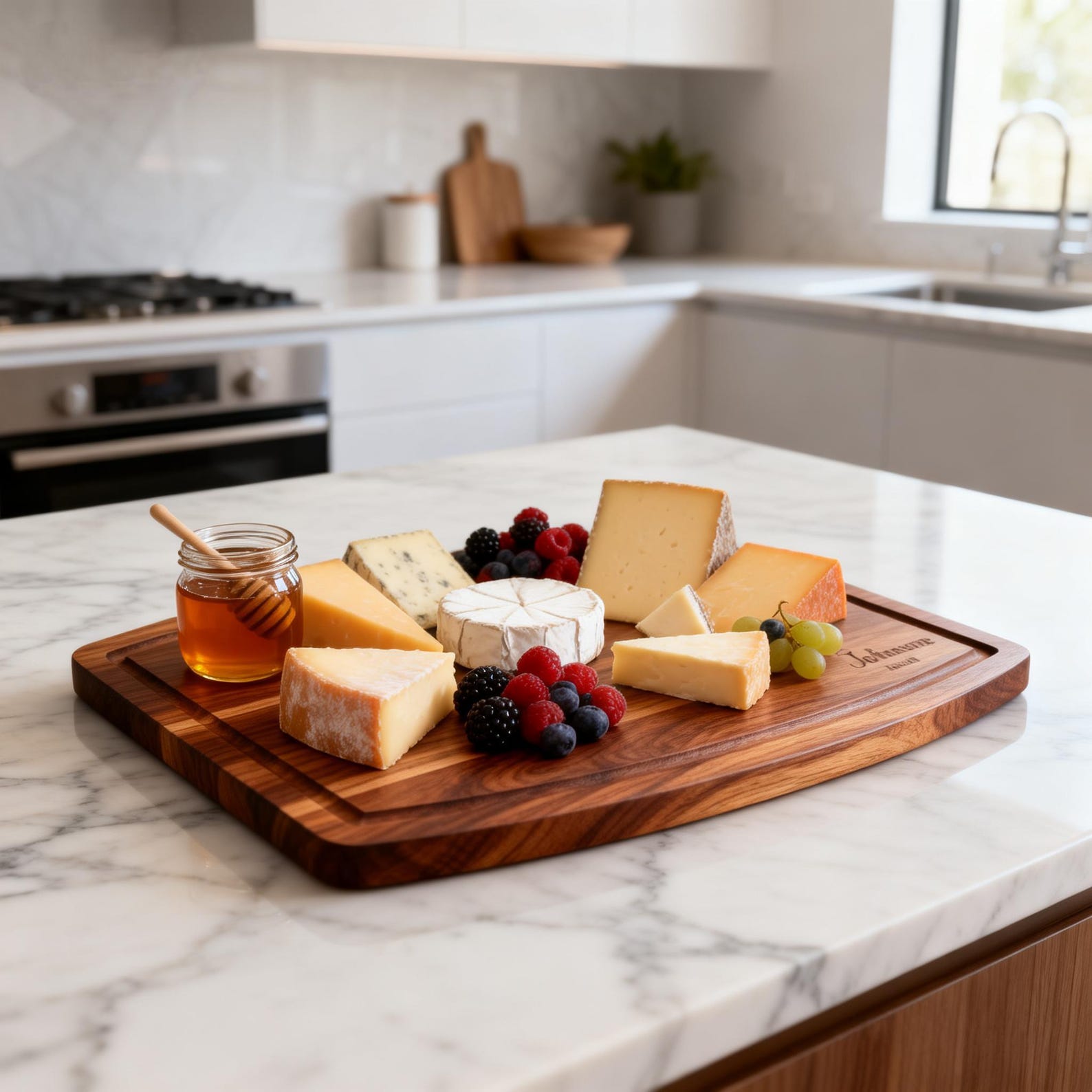 Personalized Anniversary Charcuterie Board
