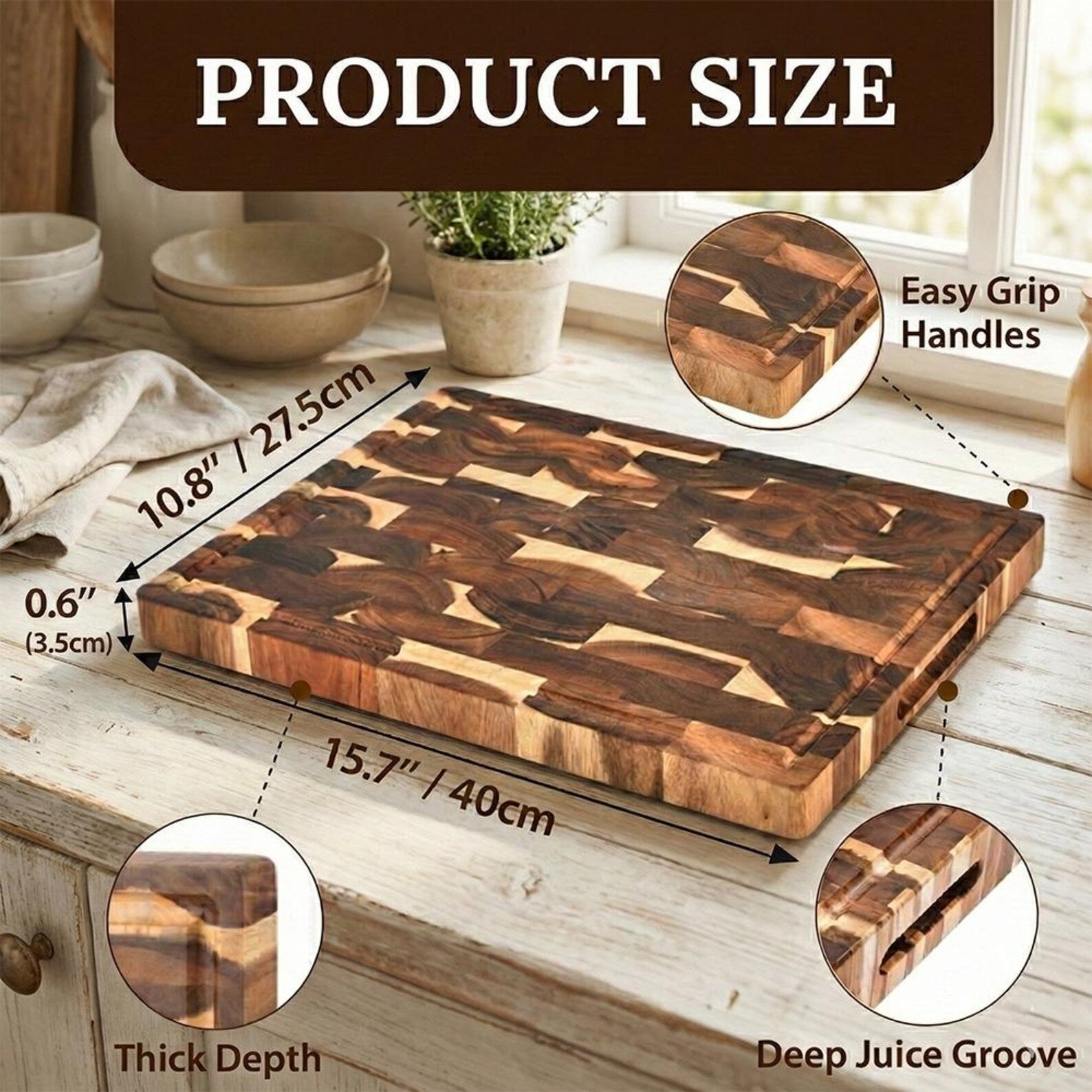Custom Butcher Block and Engraved Serving Board