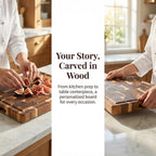 Custom Butcher Block and Engraved Serving Board