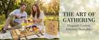 Personalized Foldable Bamboo Charcuterie Board Set