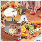 Custom Bamboo Charcuterie Board with Magnetic Knife Storage
