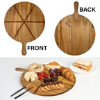 Custom Acacia Pizza Board | Personalized Mother's Day & Housewarming Gift