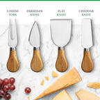 Personalized 4-Drawer Bamboo Cheese Board - Mother’s Day Kitchen Gift