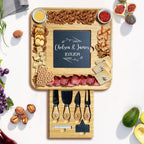 Personalized Mother's Day Bamboo Cheese Board & Slate