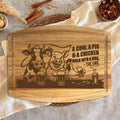 Funny Custom Acacia Board - Wedding, Engagement & Housewarming Gift