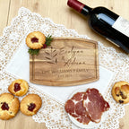 Personalized Acacia Cutting Board | Custom Mother's Day Gift
