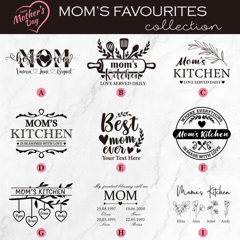 Personalized 4-Drawer Bamboo Cheese Board - Mother’s Day Kitchen Gift